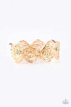 Load image into Gallery viewer, Rosy Rosette, Beat Around The ROSEBUSH- Gold