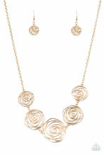 Load image into Gallery viewer, Rosy Rosette, Beat Around The ROSEBUSH- Gold