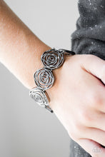 Load image into Gallery viewer, Rosy Rosette, Beat Around The ROSEBUSH- Black