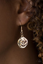 Load image into Gallery viewer, Rosy Rosette, Beat Around The ROSEBUSH- Gold