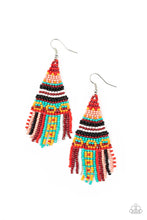 Load image into Gallery viewer, Beaded Bohemian- Red